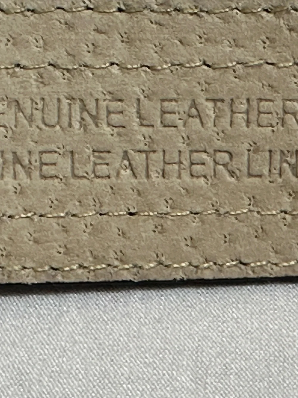 Anne Klein snakeskin-print leather belt